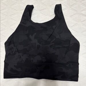 Lululemon Black Compression Sports Bra Intimates